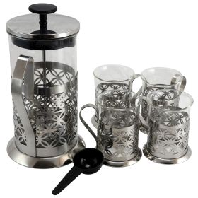 Mr Coffee Trellise 5 Piece Coffee Press Set