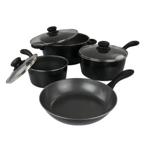 Gibson Home Armada 7 Piece Carbon Steel Cookware Set