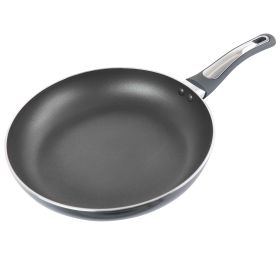 Oster Legacy 12 Inch Aluminum Nonstick Frying Pan in Gray