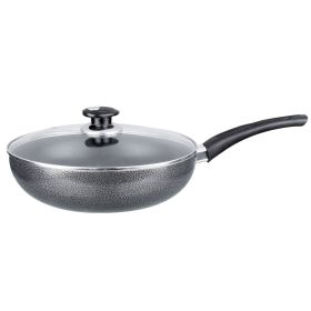 Brentwood Wok W/ Lid Aluminum Non-Stick 10